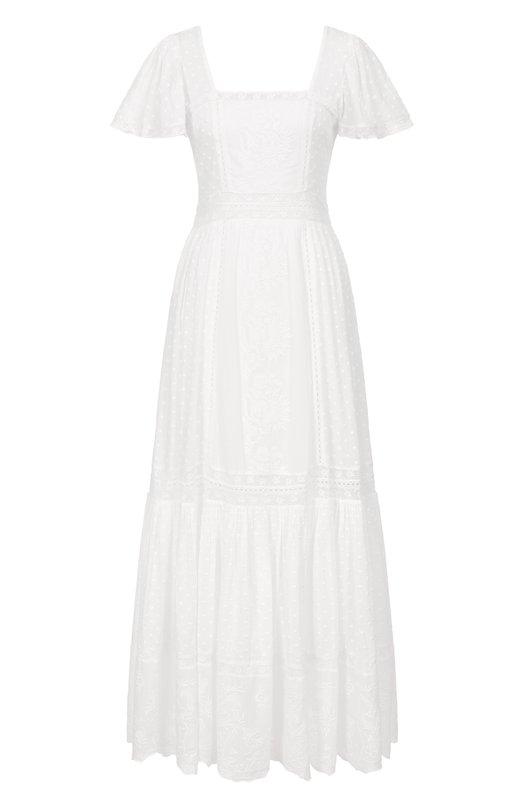 Хлопковое платье Love Shack Fancy LD717-548 Белый LD717-548