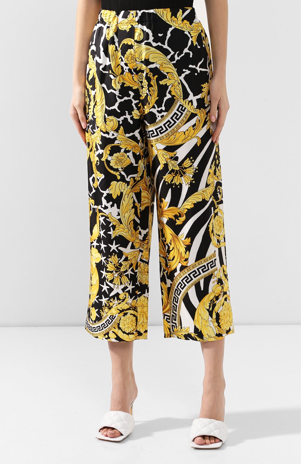 Шелковые брюки VERSACE, арт. A82117/A231030, фото 3