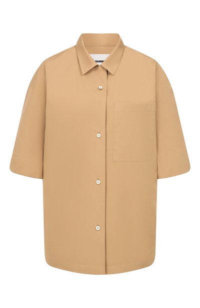 Женская хлопковая рубашка JIL SANDER, арт. J40DL0189/J45292