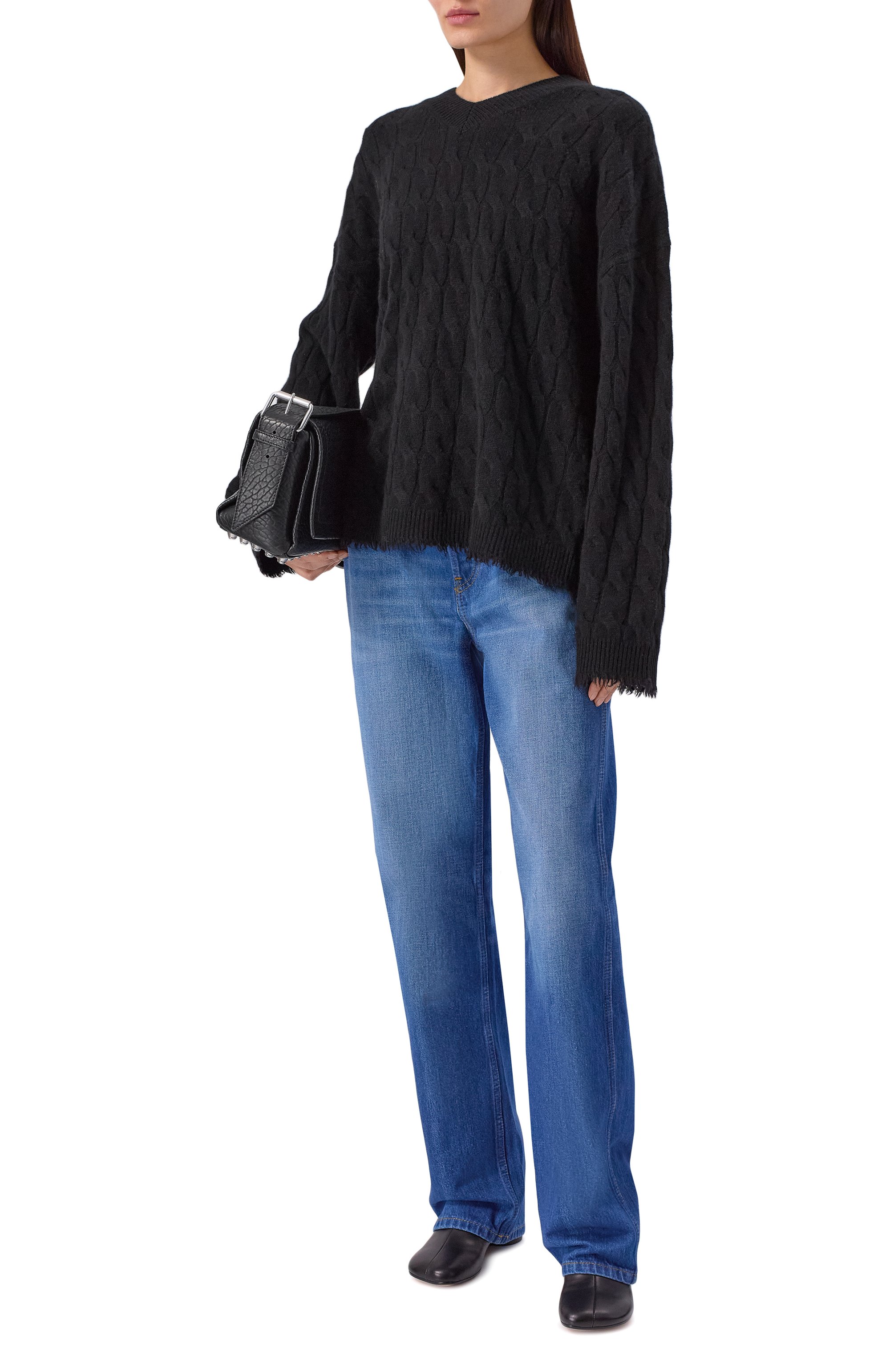 Кашемировый свитер RE/DONE, арт. 697-10WCVNPUL/A, фото 2