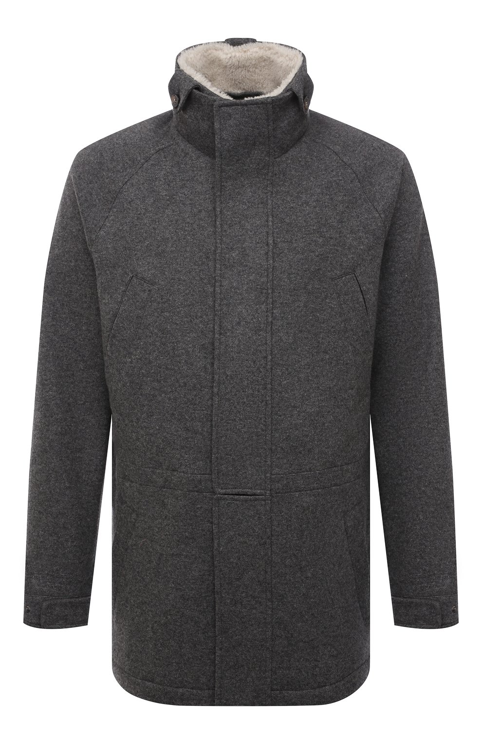 Кашемировая куртка с меховой отделкой LORO PIANA, арт. FAL9494, фото 1