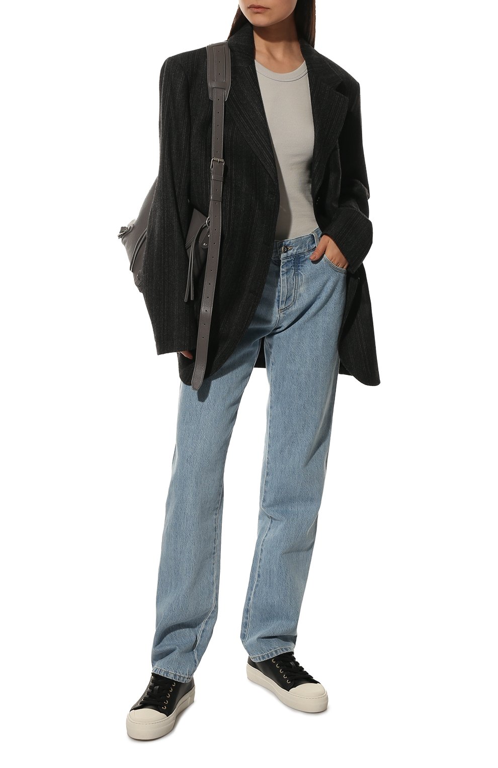 Кожаные кеды city TOM FORD, арт. W2878T-LCL057, фото 2