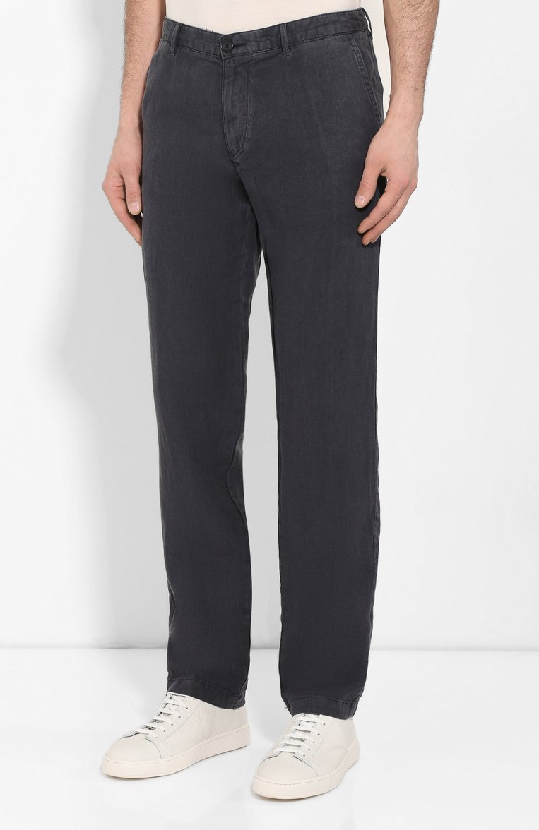 Льняные брюки BOSS, арт. 50330691, фото 3