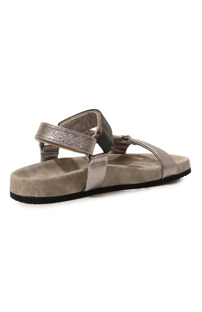 Кожаные сандалии BRUNELLO CUCINELLI, арт. BZFAYZG228, фото 3