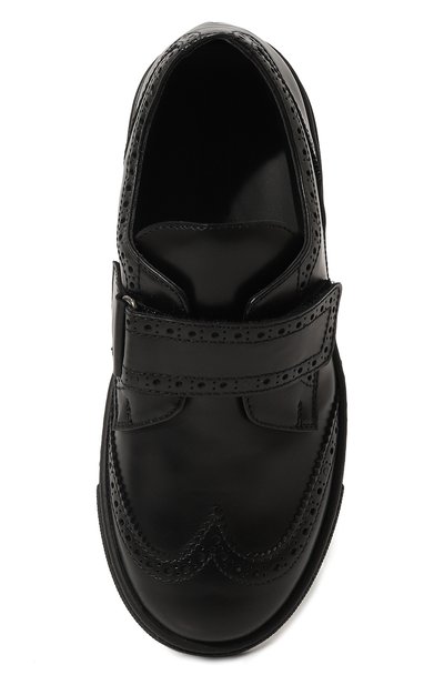 Кожаные дерби RONDINELLA черного цвета по цене 19300 руб., арт. 11887E/28-30, фото 4 Кожаные дерби RONDINELLA, арт. 11887E/28-30, фото 4