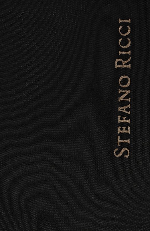 Хлопковые носки Stefano Ricci C009UN0006/MTM/0021076 Чёрный  C009UN0006/MTM/0021076 Фото 2