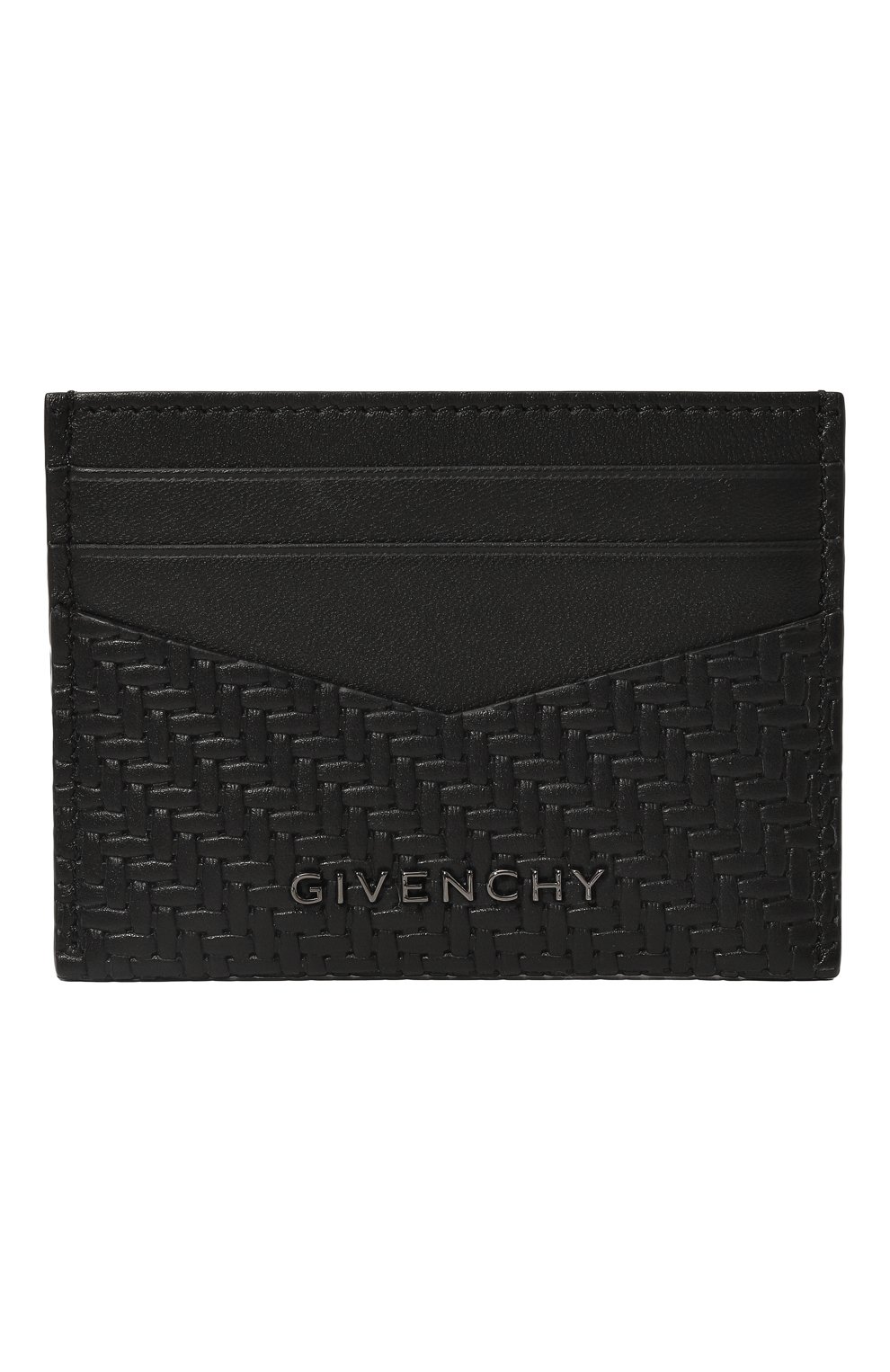 Кожаный футляр для кредитных карт GIVENCHY черного цвета по цене 47200 руб., арт. BK6099K1MM, фото 1 Кожаный футляр для кредитных карт GIVENCHY, арт. BK6099K1MM, фото 1