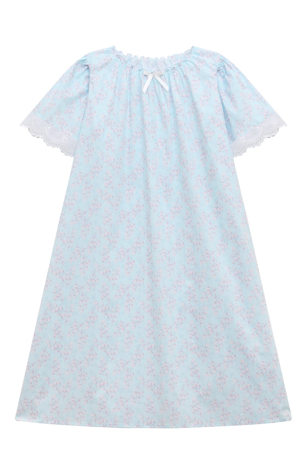 Хлопковая сорочка AMIKI CHILDREN, арт. VANESSA/BLUE FL0WERS, фото 1