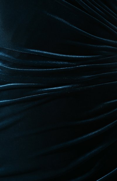 Бархатное платье ALEXANDRE VAUTHIER синего цвета по цене 121000 руб., арт. 193DR1116 0193-1144, фото 5 Бархатное платье ALEXANDRE VAUTHIER, арт. 193DR1116 0193-1144, фото 5