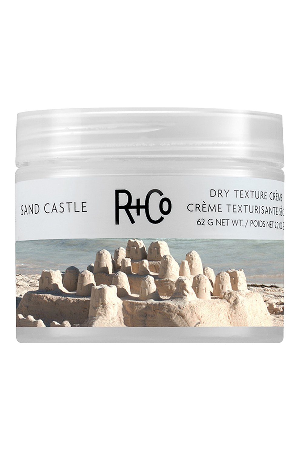 Сухой текстурирующий крем sand castle (62g) R+CO бесцветного цвета по цене 3010 руб., арт. 810374023570, фото 1 Сухой текстурирующий крем sand castle (62g) R+CO, арт. 810374023570, фото 1