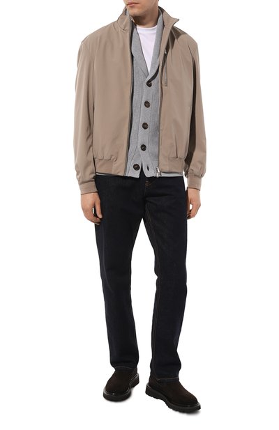 Замшевые челси new city WOOLRICH темно-коричневого цвета по цене 45400 руб., арт. WFM232.071.1030, фото 2 Замшевые челси new city WOOLRICH, арт. WFM232.071.1030, фото 2