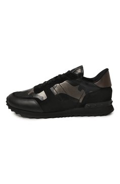 Мужские комбинированные кроссовки rockrunner VALENTINO разноцветного цвета, арт. 3Y2S0723NTA | Фото 4 (Материал сплава: Проставлено; Стили: Классический; Материал утеплителя: Без утеплителя; Материал внутренний: Текстиль; Подошва: Массивная; Драгоценные камни: Проставлено)