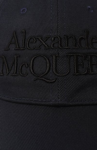 Хлопковая бейсболка ALEXANDER MCQUEEN, арт. 688658/4105Q4160, фото 4