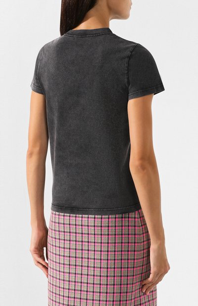 Хлопковая футболка BALENCIAGA, арт. 583245/TGV75, фото 4