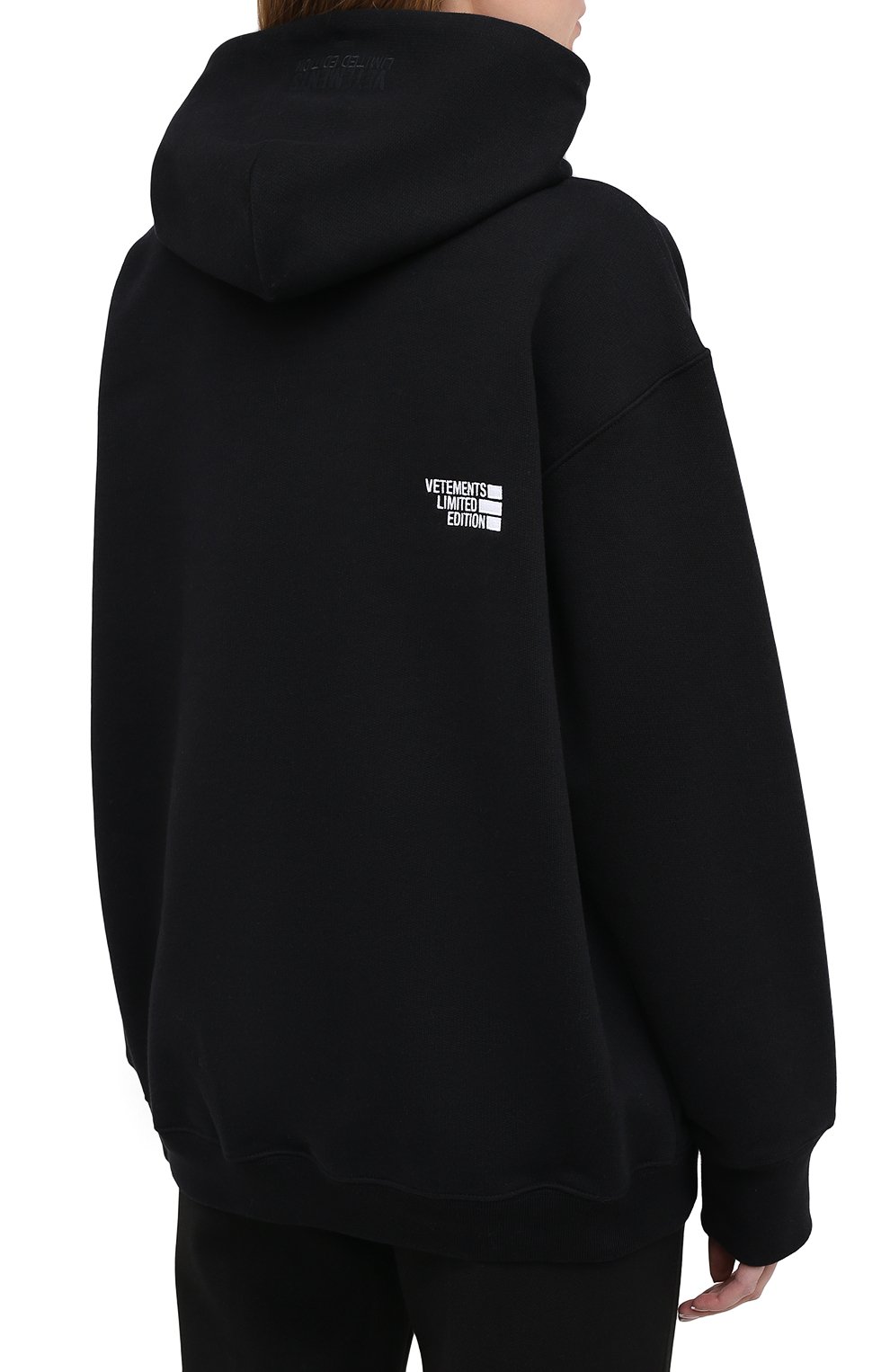 Хлопковое худи VETEMENTS, арт. UE51TR730B 1604/W, фото 4
