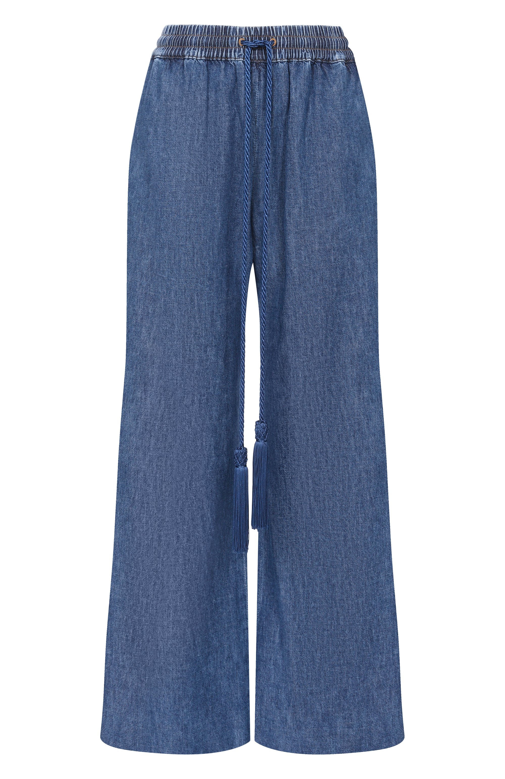 Джинсы VALENTINO синего цвета по цене 157000 руб., арт. 8B3DD21K/9YA, фото 1 Джинсы VALENTINO, арт. 8B3DD21K/9YA, фото 1