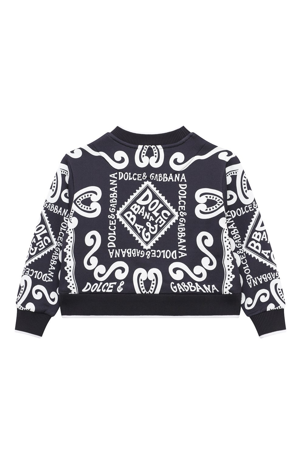 Хлопковый свитшот DOLCE & GABBANA, арт. L4JWHZ/G7LP1/8-12+, фото 2