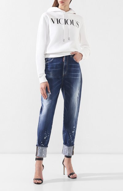 Хлопковое худи DSQUARED2, арт. S75GU0187/S25030, фото 2