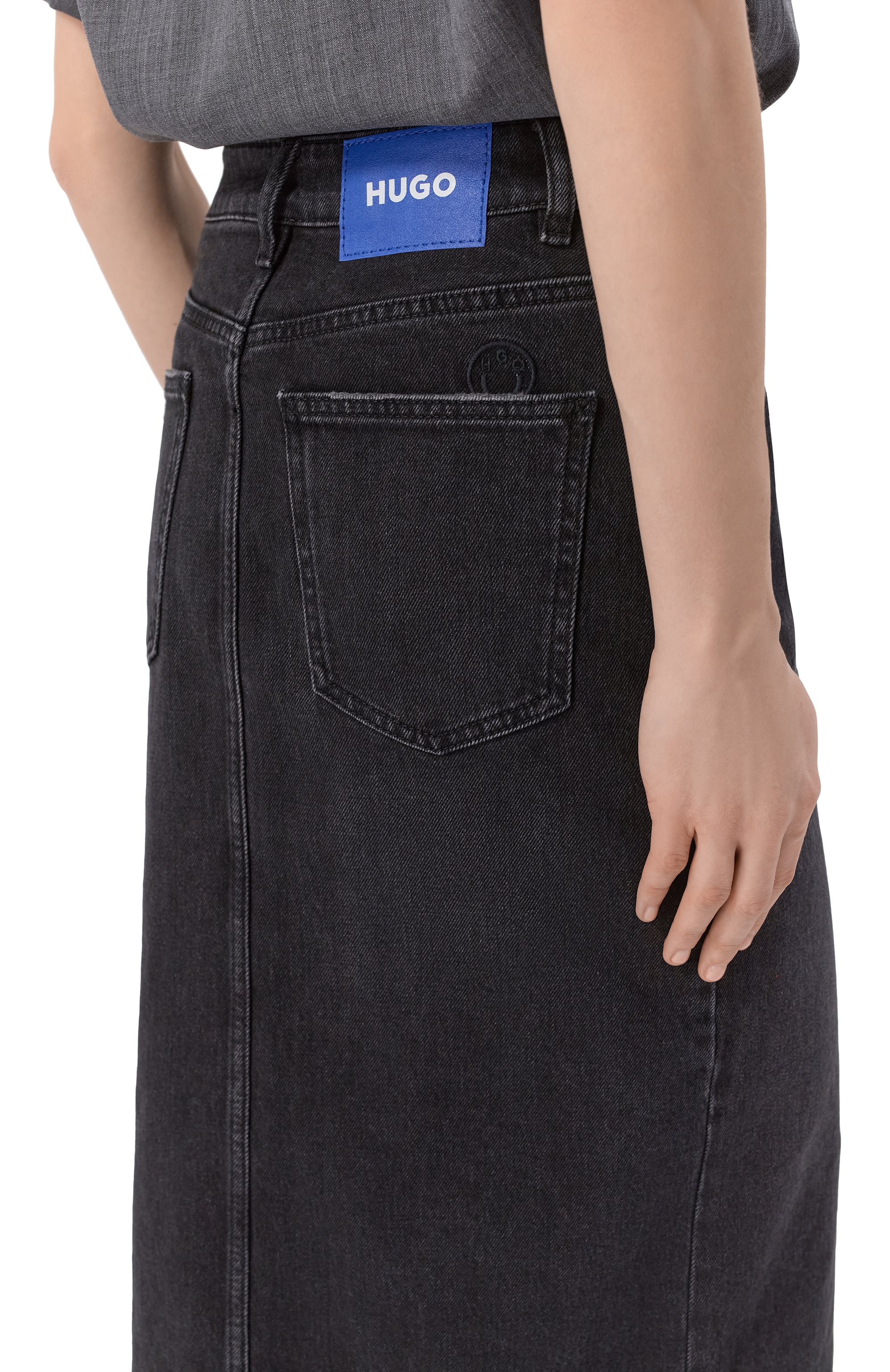 Джинсовая юбка HUGO BLUE, арт. 50546327, фото 5