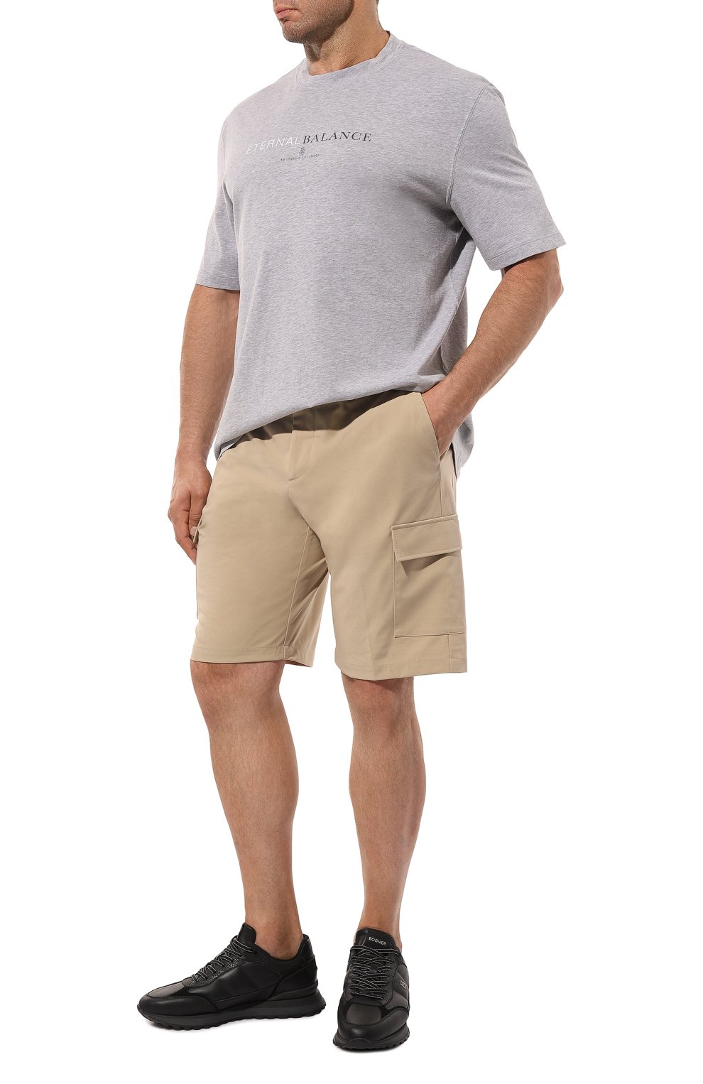 Хлопковая футболка BRUNELLO CUCINELLI, арт. M0B138433W, фото 2