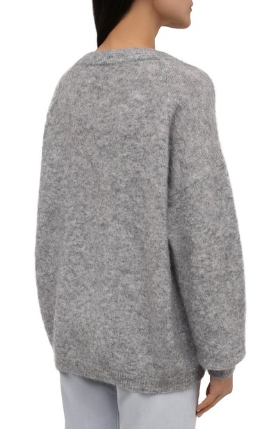 Свитер ACNE STUDIOS серого цвета по цене 34050 руб., арт. A60195, фото 4 Свитер ACNE STUDIOS, арт. A60195, фото 4