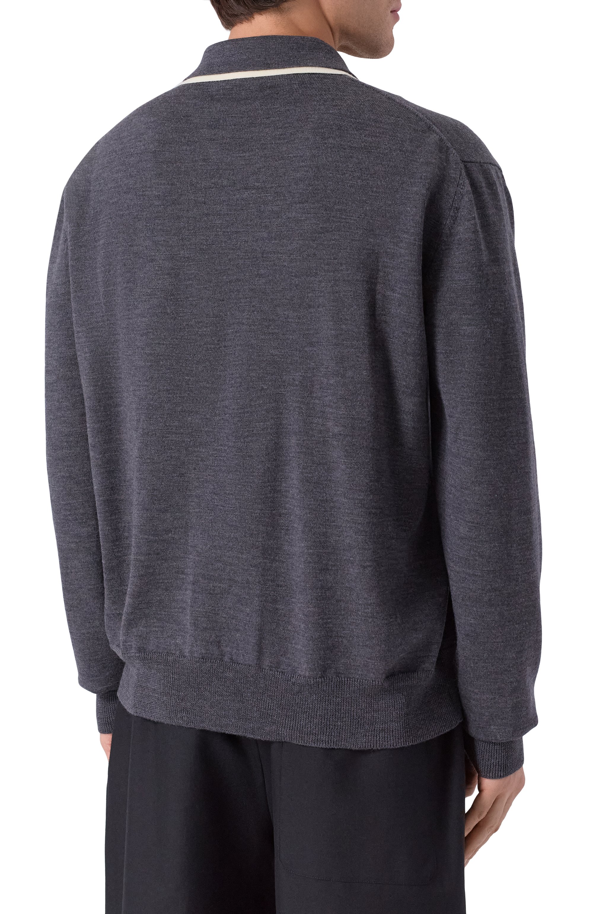 Шерстяное поло JIL SANDER, арт. J22GL0119-J14782, фото 4