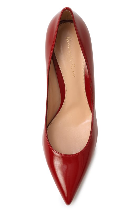 Лакированные туфли Gianvito 70 Gianvito Rossi G26770.70RIC.NUIR0UG Бордовый  G26770.70RIC.NUIR0UG Фото 6