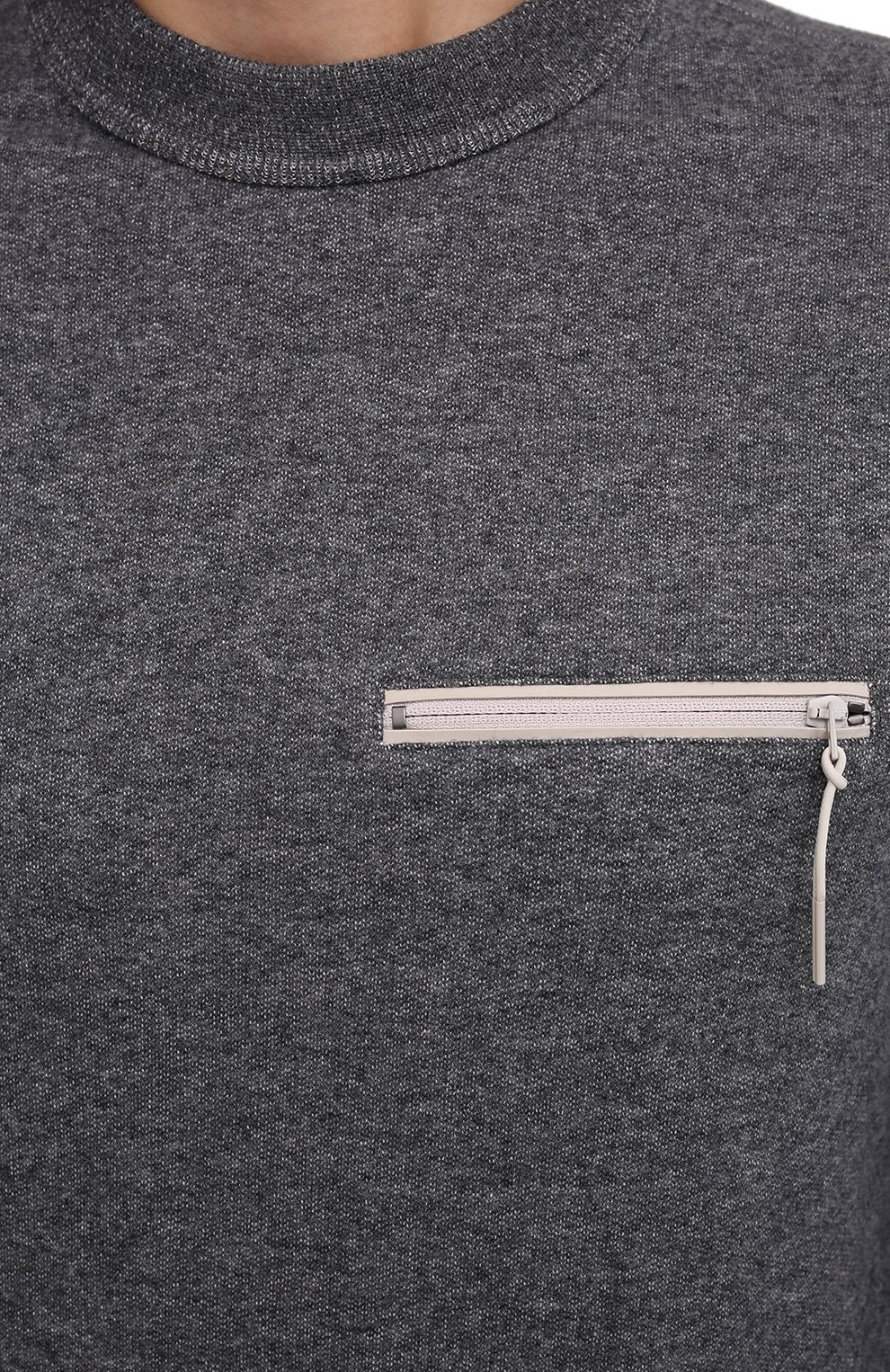 Джемпер из хлопка и кашемира ZEGNA, арт. UV559/802R, фото 6