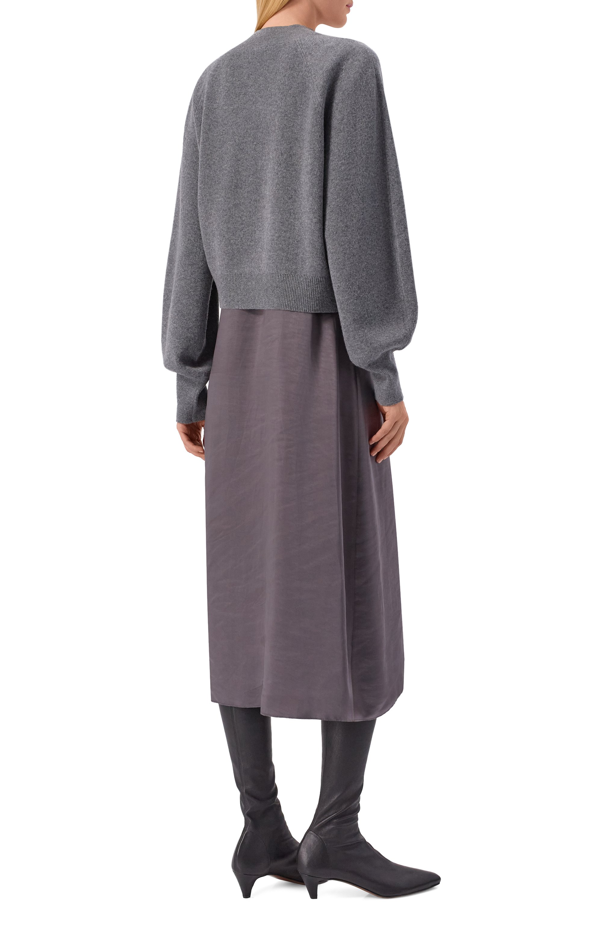 Комбинированное платье BOSS, арт. 50547867, фото 3