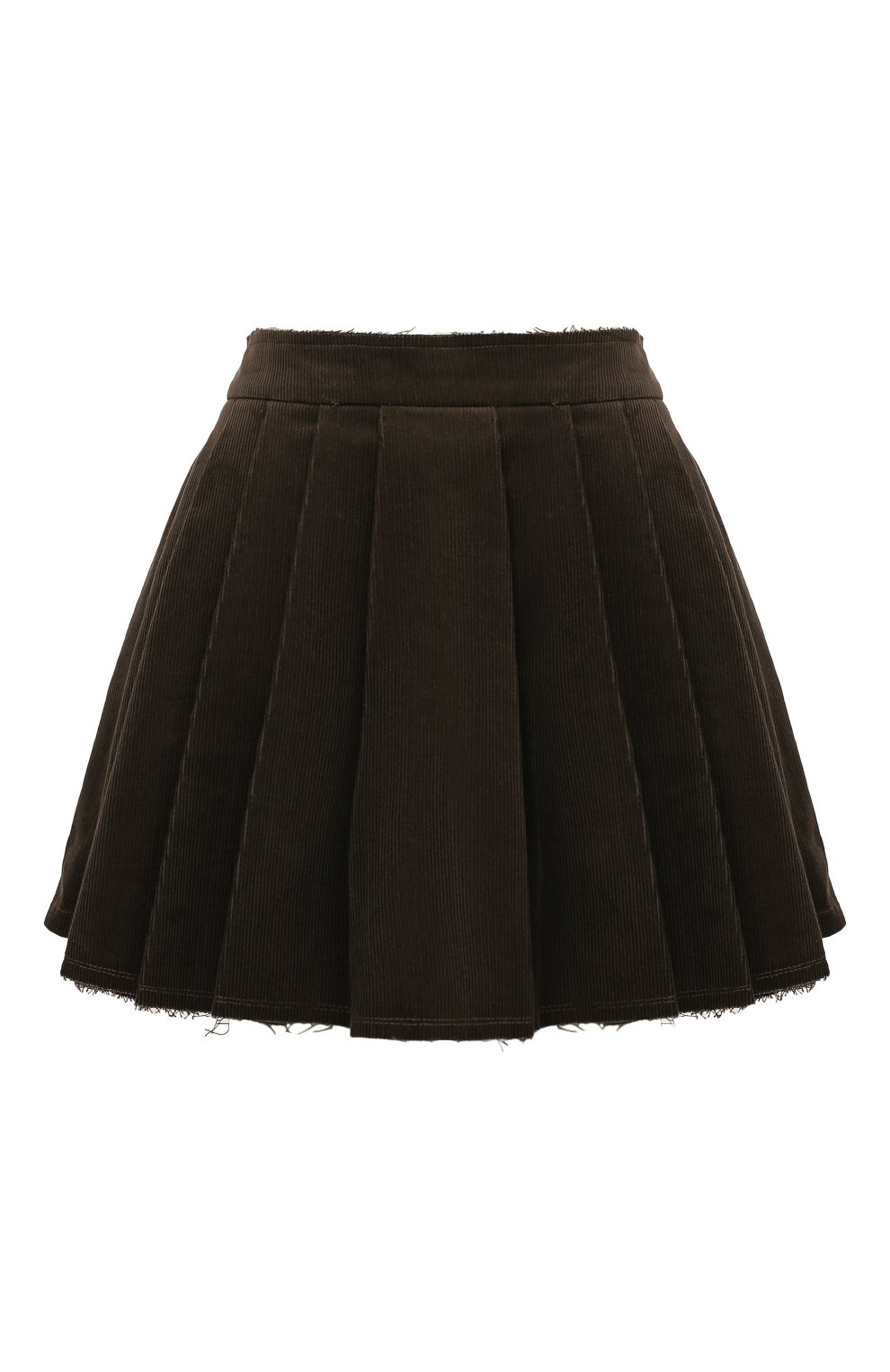 Вельветовая юбка-шорты BOTROIS хаки цвета по цене 17900 руб., арт. SKU09442324, фото 1 Вельветовая юбка-шорты BOTROIS, арт. SKU09442324, фото 1