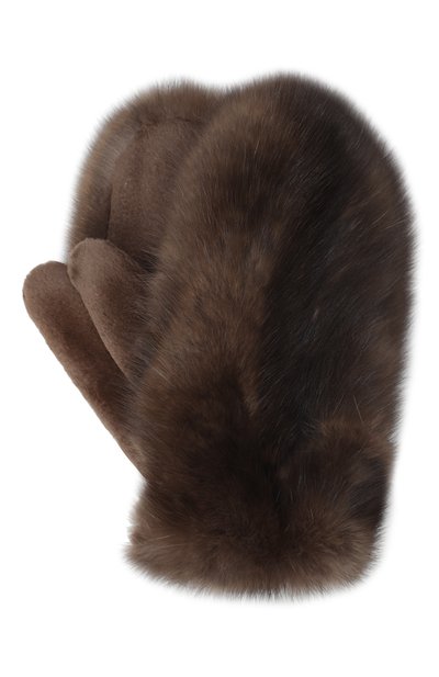 Женские варежки из меха норки и соболя FURLAND, арт. 0086719750005100012