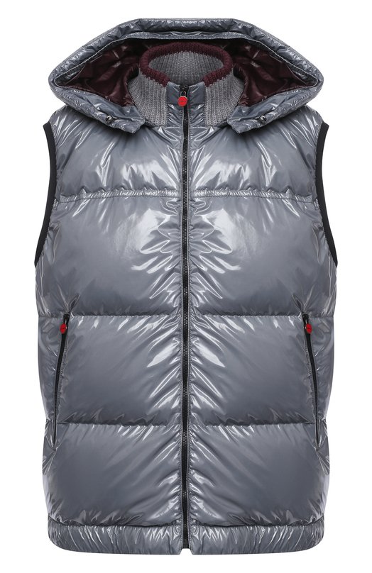 

Пуховый жилет Kiton, Серый