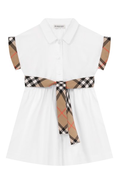Хлопковое платье BURBERRY, арт. 8121228