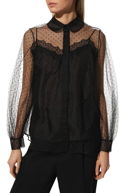 Блузка Dice Kayek FW22C662/GTL Чёрный  FW22C662/GTL Фото 3