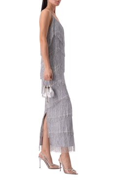 Женские туфли seduction 105 AQUAZZURA прозрачного цвета, арт. SCCHIGP0/SPP | Фото 2 (Каблук высота: Высокий; Драгоценные камни: Проставлено; Материал внутренний: Натуральная кожа; Подошва: Плоская; Материал сплава: Проставлено; Женское Кросс-КТ: Слингбэки; Каблук тип: Шпилька; Материал внешний: Пластик)
