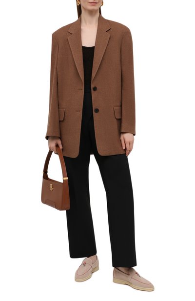 Замшевые лоферы summer charms LORO PIANA, арт. FAL5899, фото 2