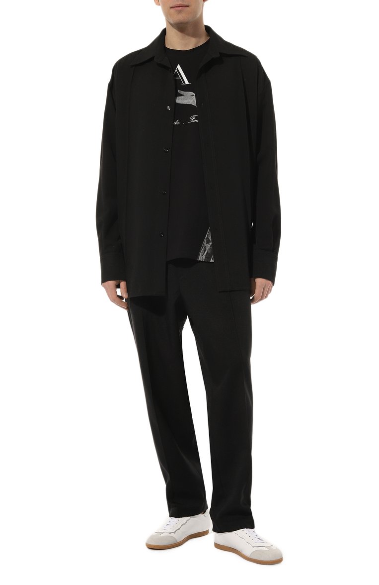 Хлопковая футболка BALMAIN, арт. BH0EG010/GD17, фото 2