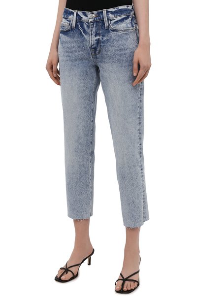 Джинсы FRAME DENIM голубого цвета по цене 37200 руб., арт. LNSRA118, фото 3 Джинсы FRAME DENIM, арт. LNSRA118, фото 3
