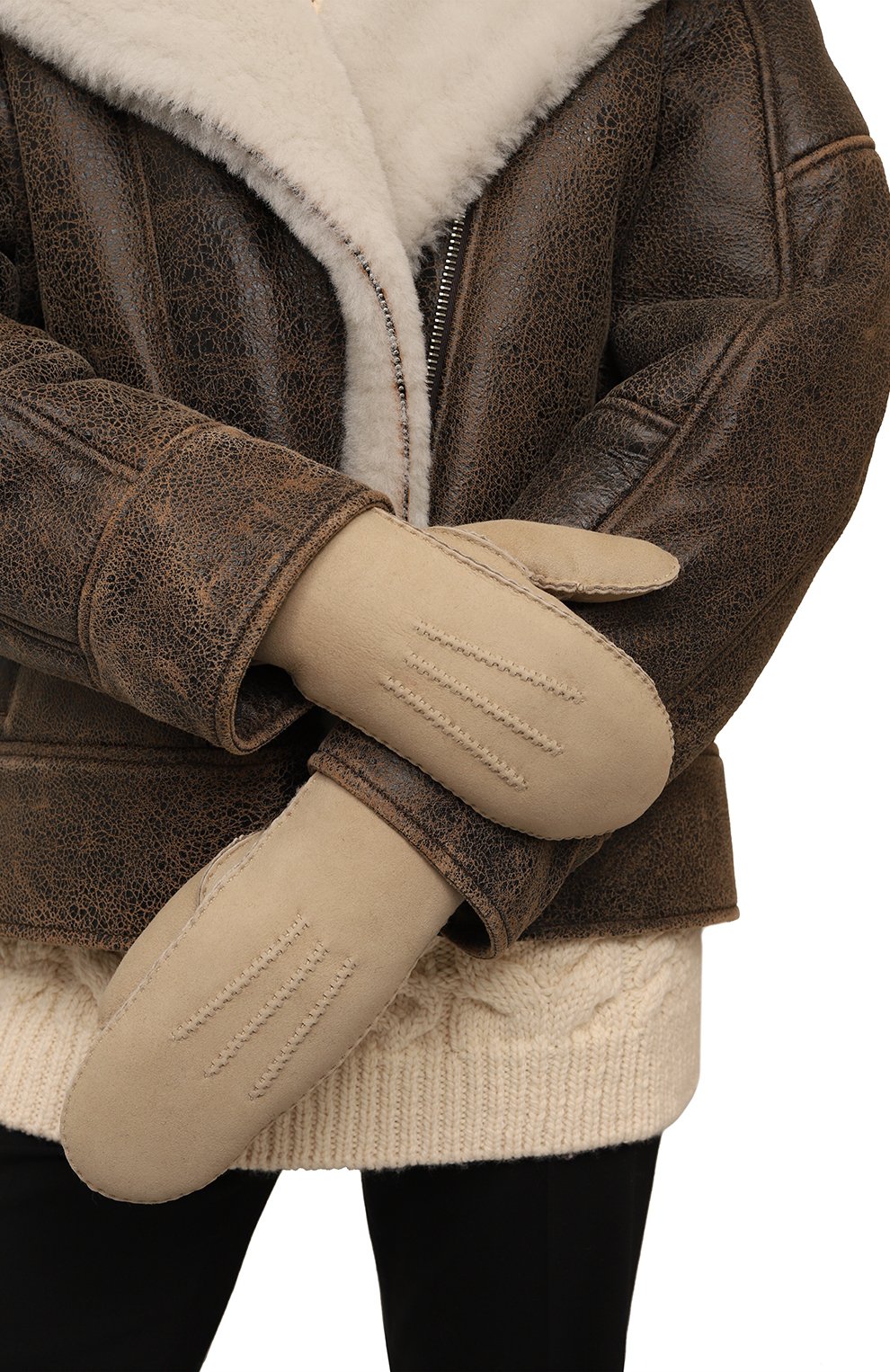 Варежки из овчины ROECKL, арт. 13013-914, фото 2