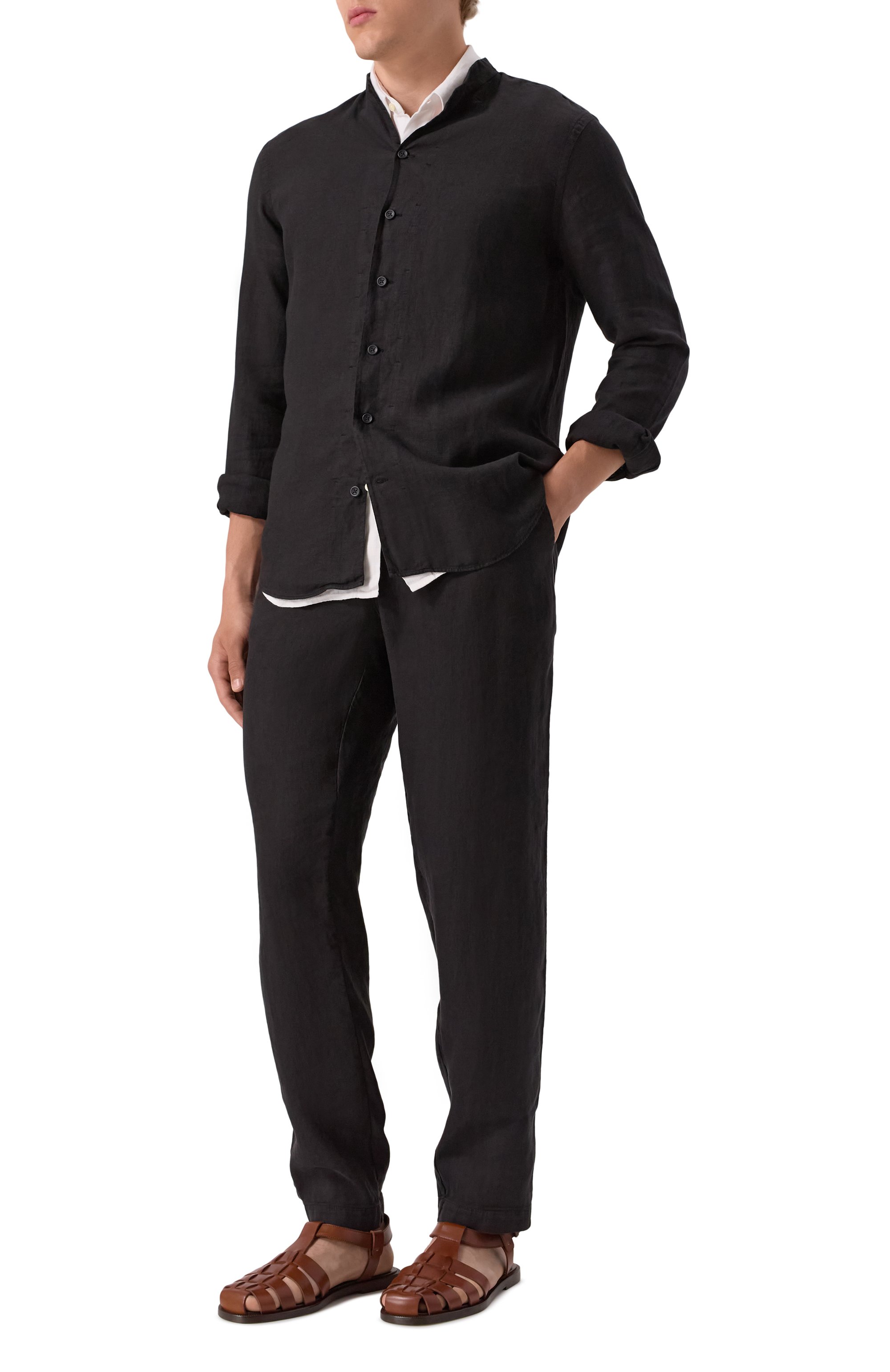 Кожаные сандалии 312 CLABRY, арт. 312, фото 2