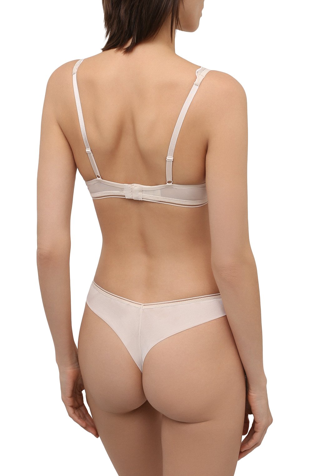 Бюстгальтер с треугольными чашками MAISON LEJABY кремового цвета по цене 17900 руб., арт. 19134, фото 3 Бюстгальтер с треугольными чашками MAISON LEJABY, арт. 19134, фото 3