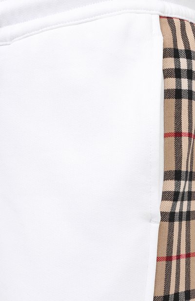 Хлопковые джоггеры BURBERRY, арт. 8032296, фото 5
