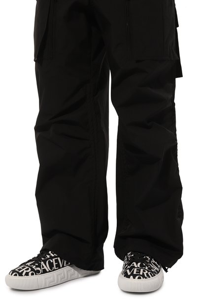 Текстильные кеды greca VERSACE, арт. DSU8404/1A06611, фото 3