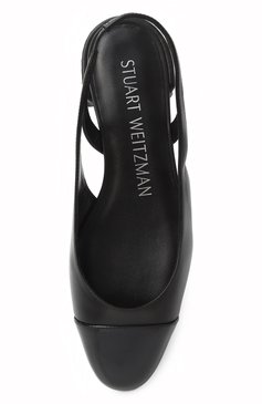 Кожаные балетки crystal STUART WEITZMAN, арт. SF517, фото 4