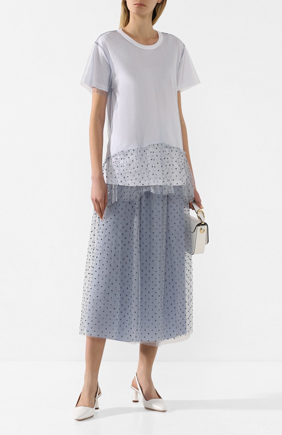 Хлопковая футболка REDVALENTINO, арт. TR3MG05N/4YB, фото 2