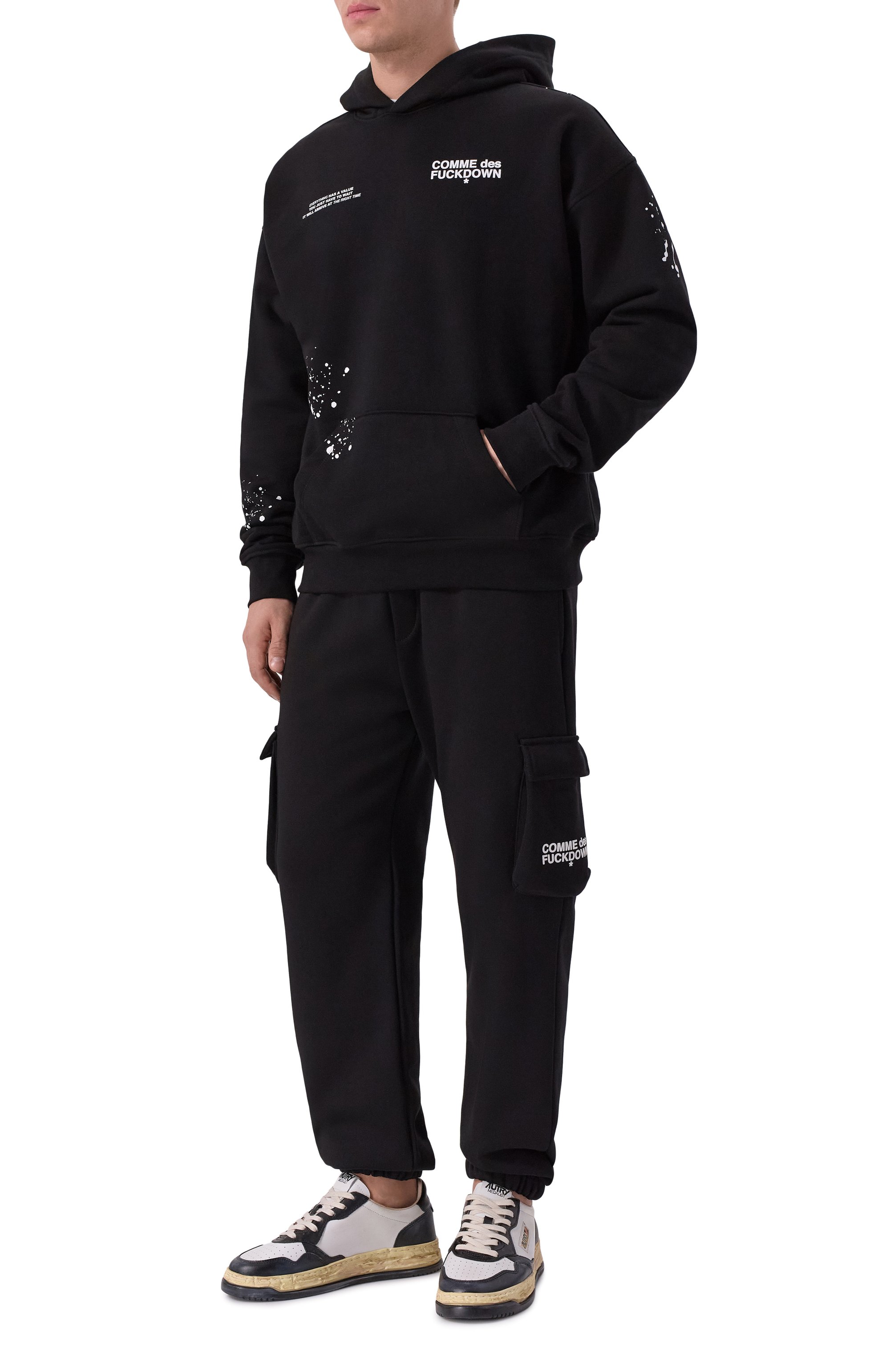 Хлопковые джоггеры COMME DES FUCKDOWN, арт. CFABM01720, фото 2