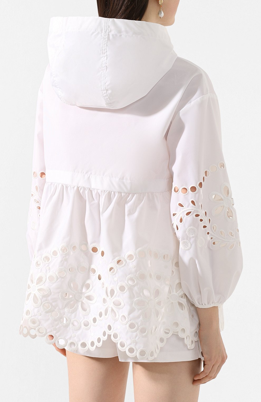 Куртка REDVALENTINO белого цвета по цене 68150 руб., арт. TR0CI00Y/51K, фото 4 Куртка REDVALENTINO, арт. TR0CI00Y/51K, фото 4