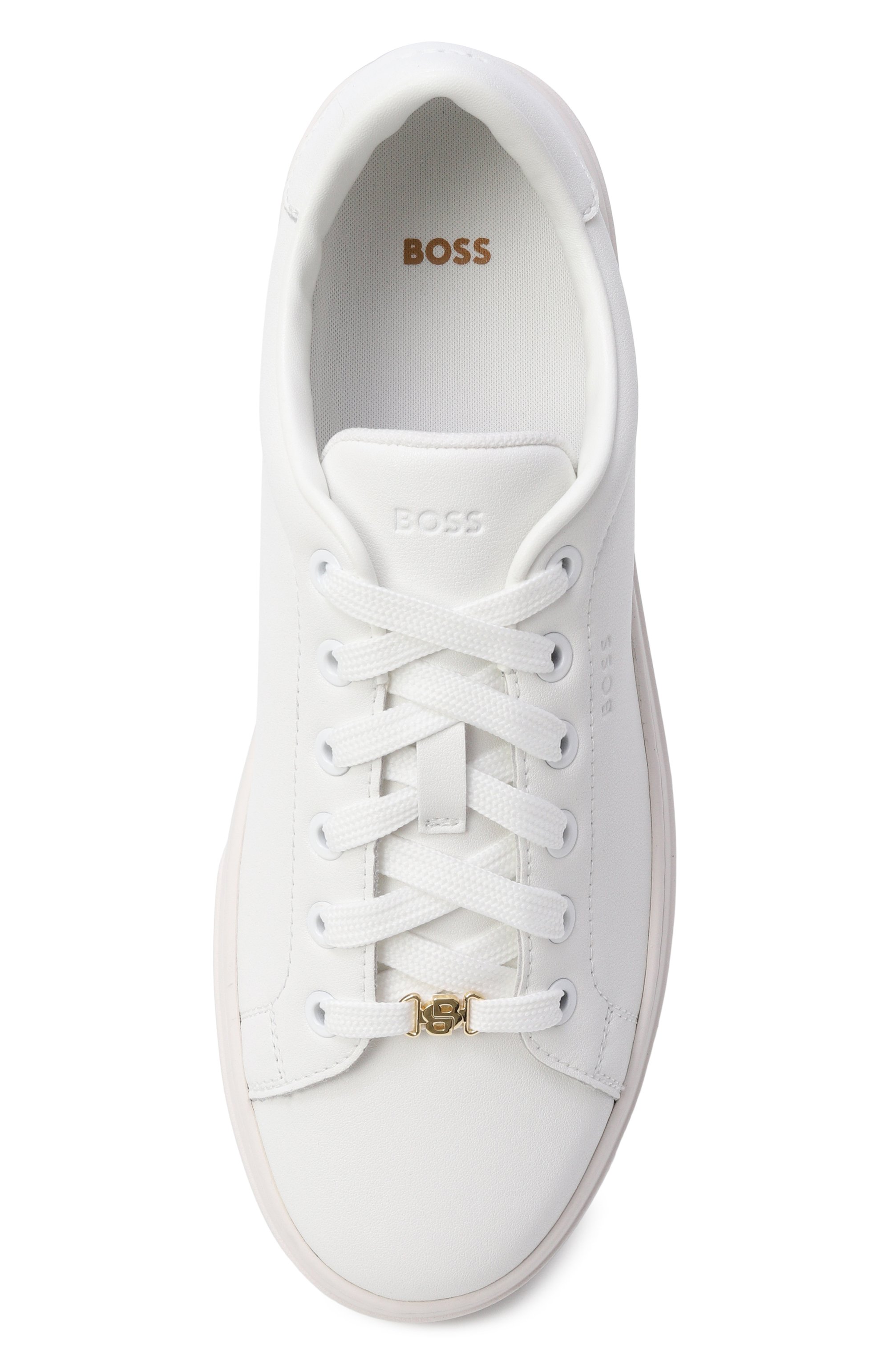 Кожаные кеды kieran BOSS, арт. 50548110, фото 6