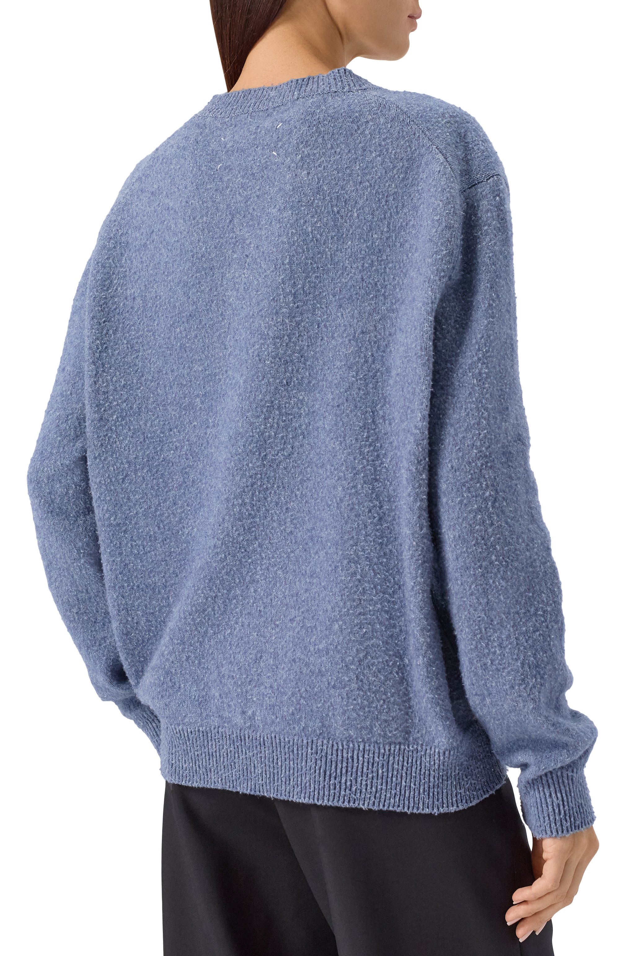 Свитер из шерсти и хлопка MAISON MARGIELA, арт. S50HN0011/M13108, фото 4