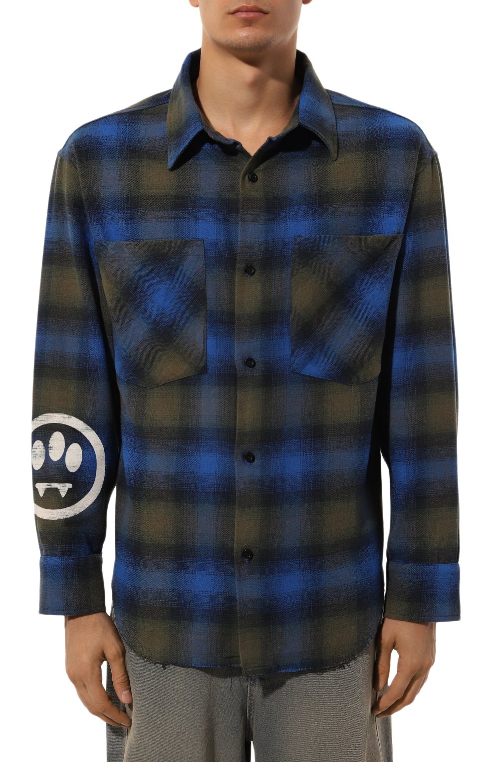 Хлопковая рубашка BARROW, арт. F4BWMASI071, фото 3